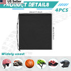 Yeyeplum 4 Pcs Helmet Bag Welding Motorcycle Hood 17 32 X 18 9   Black 