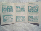 1959 Gail Movie Theatre Playbill mauston Wi  Pillow Talk tarzan Ape never So Few