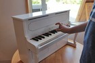 Kawai Upright Piano Mini Toys White For Kids 32 Keys F5-c8 Made In Japan 1152