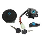 Ignition Switch Fuel Gas Cap Lock Set For Kawasaki Klx250 250s sf Klx125 Kl250