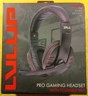Lvlup Pro Gaming Bundle Headset Folding Mic   Mouse Dpi Switch   Led Mouse Pad