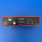 Focusrite Scarlett 2i2  2nd Gen  Usb Audio Interface W  Cable - No Box