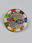 Ebay Live  Las Vegas Lapel Pin Nevada 2006 Multi-color Poker Chip