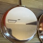 Set Of 3 Copper Saut   Pans Korea 10     8     6    Brass Handle