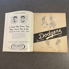 1957 Brooklyn Dodgers Official Yearbook Program Snider Reese Campanella Hodges