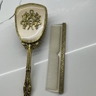 Vintage Matson Ormolu 24k Gold Plated Vanity Set  Hollywood Regency