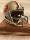 Vintage 1977 Riddell Pac3 Football Helmet San Francisco 49ers Qb Style Mask