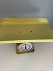 Vintage Yellow Hanson Nursery Scale 1950 s W stork Max Weight 30 Bs By Ounces
