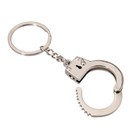 Fashion Mens Handcuffs Key Chain Keyring Mini New Gift Potable Keychain