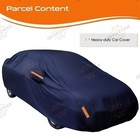 Automobiles Full Cover 190t Material Universal Size Rain Snow Sun Safe Blue Pack