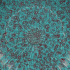 Nice Chinese Hand Painting Monochrome Glaze Porcelain Plate