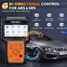 Foxwell Nt650 Elite Car Obd2 Diagnostic Scanner Abs Srs Tpms Dpf Epb Oil Reset