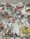 Remember When Handmade Vintage Disney Upcycled Bed Sheet Dress Size Medium