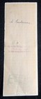 New York City  Ny  The Fifth Avenue Bank  1902 Bank Check   10  Our T7965