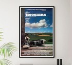 Hoosiers 1986 - Vintage Sports Classic Movie Poster
