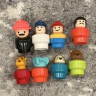 Fisher-price Little People Style Toy Figures   Animals Lot  8-piece