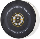 Boston Bruins Game-used Puck Vs  Detroit Red Wings On November 30  2021