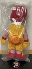 Vintage Ronald Mcdonald Plush Doll 1984 15  Yarn Hair Plastic Face New In Bag