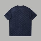 Men s Embossed Terry Cloth Short-sleeve T-shirt