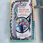Vintage 1982 Native American Tarot Deck 78 Cards  Complete With Leather Bag