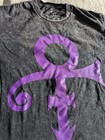 Prince And The Revolution Symbol T-shirt Adult Medium M Acid Wash tie Dye Black