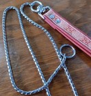 Vintage Gucci Gg Red Leather Dog Leash 1960s 1970s Rare Htf