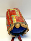 Antique Original Native American Indian Quilled Baby Bonnet  Late 1880 s