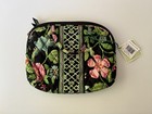 Vera Bradley Botanica Large Zip Lined Cosmetic Makeup Bag Nwt