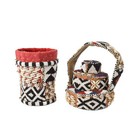 Kuba Royal Beaded Basket Congo