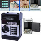 Kids Electronic Money Box Safe Piggy Bank Money Coin Note Mini Atm Cash Machine