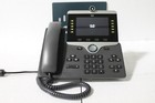 Cisco 8800 Ser  Cp-8845-k9 Unified Ip Endpoint Voip Video Phone W Camera   Stand