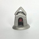 Vtg Thimble Collectors Club Pewter Palace Guard   Sentry Box Thimble England