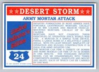 Desert Storm Army Mortar Attack 1991 Desert Storm Coins  24 Limited