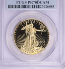 2013-w  50 First Strike 1oz Gold Eagle Pcgs Pr70dcam Proof