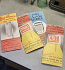  copies  Brochures Drive-in Movie Theatre Lights Speaker Sign 35mm Exit Entrance