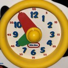 Vintage Little Tikes Clock-a-doodle Moo Clock Educational Telling Time Works 