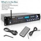 Pyle Multi Channel Bluetooth Preamplifier Receiver  Pro Audio  3000 Watt P3201bt