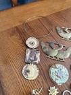 Vintage Junk Drawer Lot 30 Pcs Jewelry Trinkets Keychains More