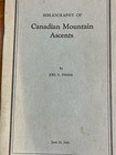 Vintage Lot Of 6 Alpine Journals Climbing Mountaineer Books Joel E Fisher 1940   s