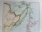 1884 Japan  Korea  Manchuria   Russian Far East Original Antique Map
