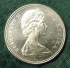 1967 Canada Goose Dollar  80  Silver Coin  Royal Canadian Mint  0 6oz Asw Km  70
