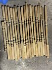Wood Colonial Balusters 35in X 1-3 8in X 1-3 8in Rail Railing 18-pack extras