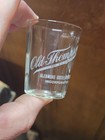 Rare Antique 1900s Old Thompson Glenmore Whiskey Pre Pro Advertising Shot Glass