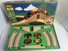 Vintage Brio Wooden Train Figure 8 Bridge Set Complete Tracks In Box