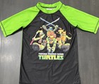 New Nickelodeon Toddler Boys Teenage Mutant Ninja Turtle Upf 50  Rashguard 