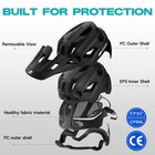 Bucklos Mountain Bike Helmet For Adults Men  Adjustable For Mtb Bmx Dh 55-61cm