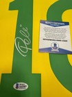 Pele Signed Brazil Team Jersey Autographed Bas Coa