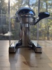Vintage Metrokane Mighty Oj Manual Citrus Juicer Chrome Lever Press Home Bar 9 