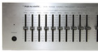 Realistic 31-2000 Vintage 10 Band Stereo Frequency Equalizer Eq - Tested Working