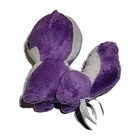 Neopets Doglefox Purple Petpet 4  Mini Plush Vintage 2006